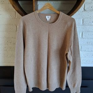 Club Monaco Men's Tan Wool Sweater
